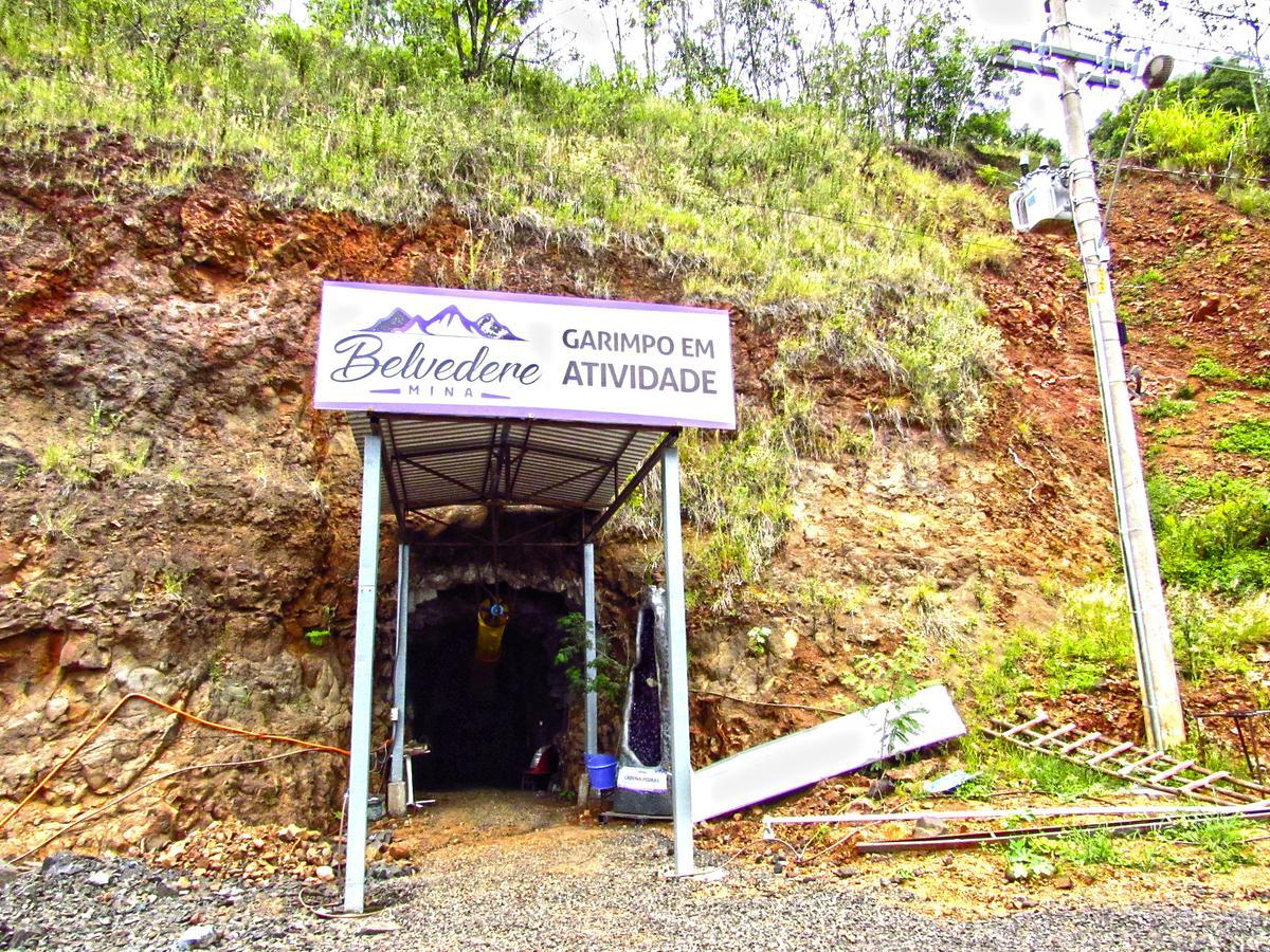Hotel E Restaurante Belvedere Mina Ametista do Sul ภายนอก รูปภาพ